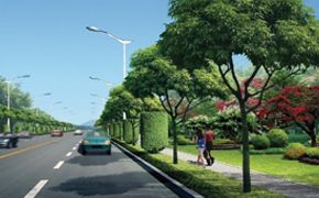 路桥四公司承建的达拉特旗树林召镇泰兴路市政道路工程